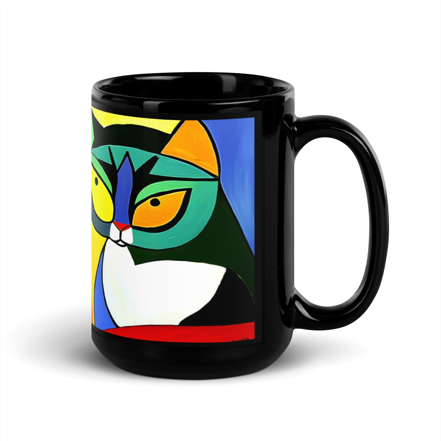 Black Glossy Mug