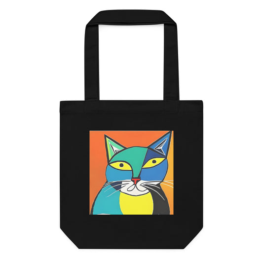 Purrfect Cotton Tote Bag - 001