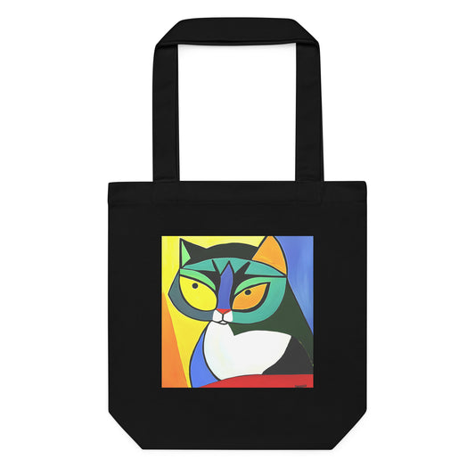 Purrfect Cotton Tote Bag - 004