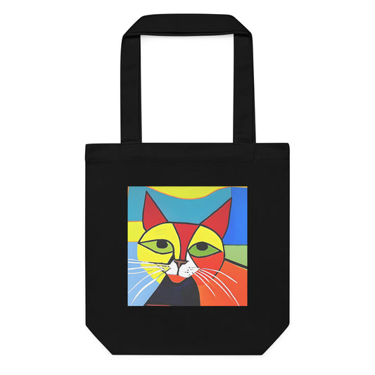 Purrfect Cotton Tote Bag - 010