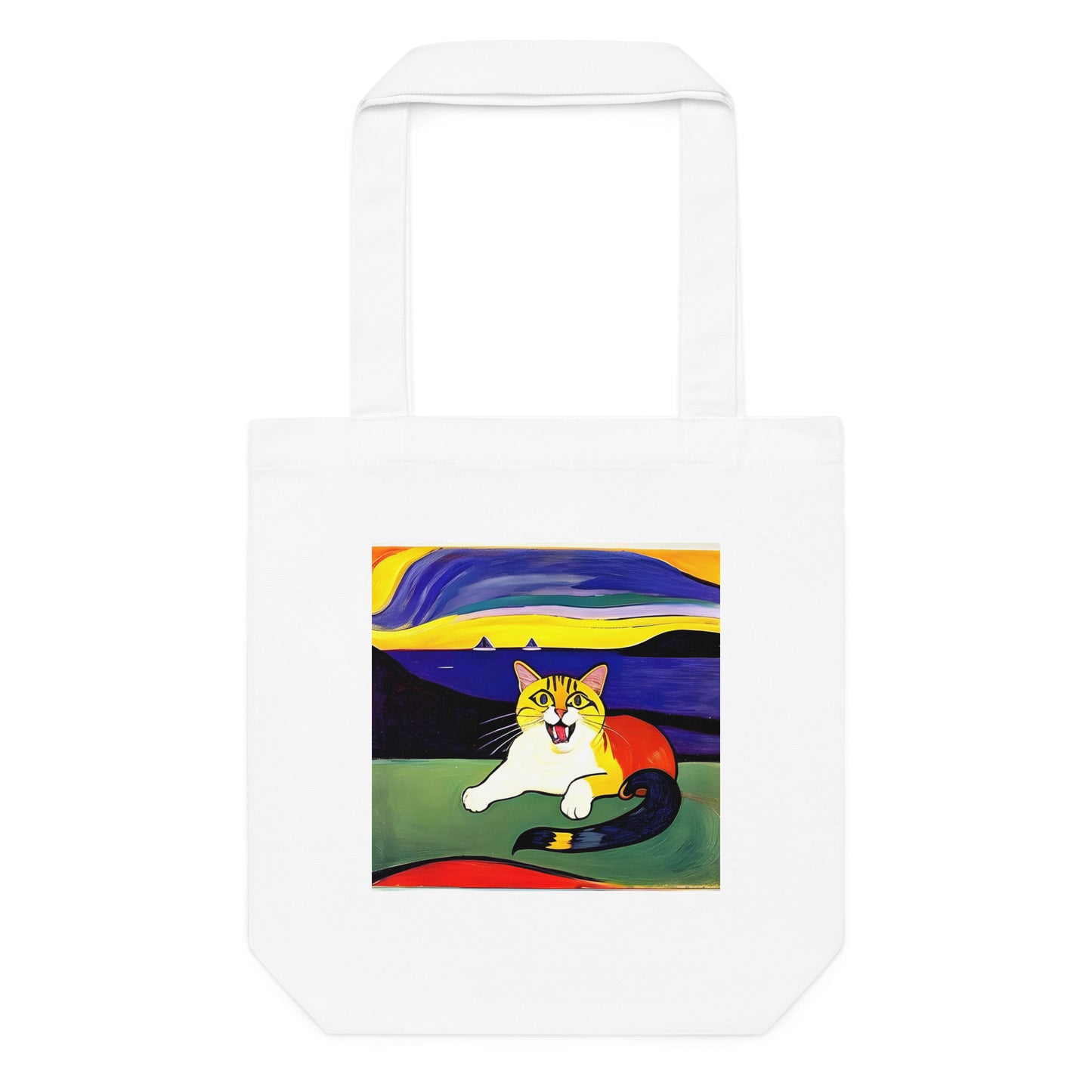 Purrfect Cotton Tote Bag - 012